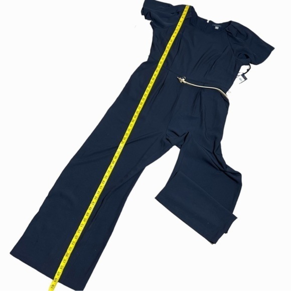 Tommy Hilfiger size 14 navy blue wide leg jumpsuit - Picture 13 of 16